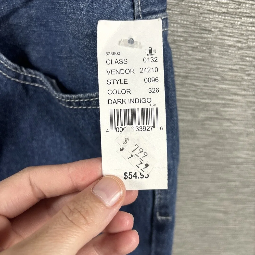 Pacsun Men's Slim Tapered Dark Indigo‎ Blue Cotton Jeans Size 31 NEW